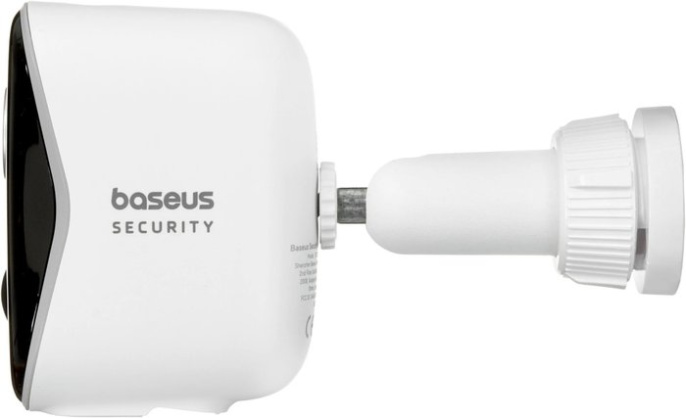 Видеокамера Baseus S0TZ002130 Security N1 Plus 2K White S0TZ00 разрешение: 2304x1296, поле зрения: 145°, ночное видение: ИК и цветное, подключение: Wi-Fi 2.4 ГГц, Bluetooth, защита: IP67, двусторонний звук, резьба штатива: 1/4", питание: аккумулятор 96
