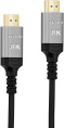 Кабель аудио-видео Digma HDMI 2.1 AOC, HDMI m - HDMI m , ver 2.1, 10м, GOLD, черный [hdmi-aoc2.1-10]