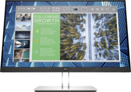 ЖК монитор HP E24q G4 9VG12AA с поворотом экрана LCD, 2560x1440, D-Sub, HDMI, DP, USB3.2 Hub