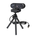 Веб-камера широкоугольная ExeGate Stream C925 Wide Full HD T-Tripod 2Мп, 1920х1080, 1080P,30fps, защитная шторка, телескопический штатив Tripod Tele Ball, фиксированный фокус, широкоугольный 4-линзовый объектив 79°, микрофон с шумоподавлением, универсаль