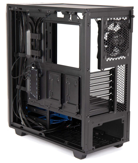 Корпус ATX HIPER PB81, Midi-Tower, без БП, черный