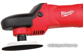 Полировальная машина Milwaukee AP 14-2 200 E (4933432800) (1450 Вт, частота вращения на холостом ходу: от 490 до 2100 об/мин, диаметр диска: 200 мм, резьба шпинделя: М14, фиксация шпинделя, защита от перегрузки, питание: сеть)