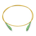 Оптический патч-корд simplex SC-SC 9/125 SM Cabeus FOP(s)-9-SC/APC-SC/APC-2m 2 метра желтый LSZH