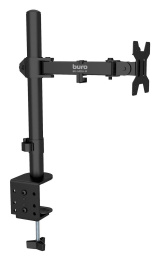 Кронштейн для мониторов ЖК Buro BU-M051-M черный 17"-32" макс.8кг крепление к столешнице поворот и наклон