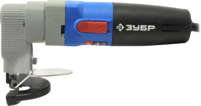 Листовые ножницы Зубр ЗНЛ-500 500Вт 1800ходов/мин от электросети кейс в комплекте
