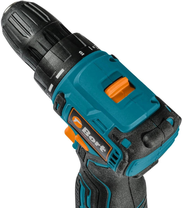 Дрель-шуруповерт Bort BAB-16-BLK, 2Ач,  с двумя аккумуляторами [93414868]