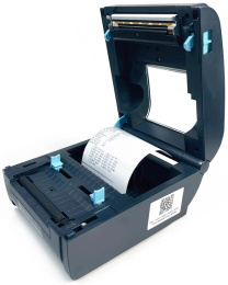 Принтер этикеток Cactus CS-TP-D440U,  черный