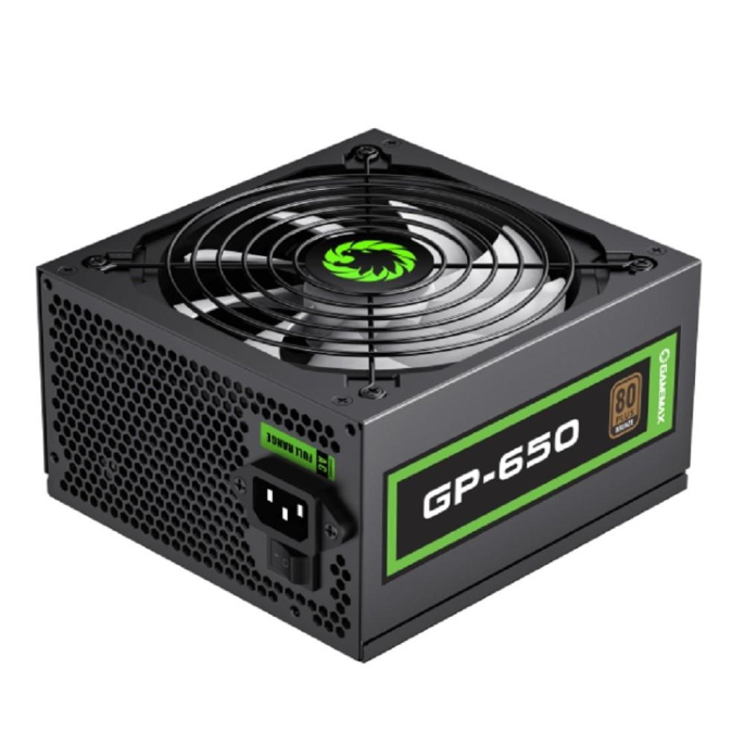GameMax Блок питания ATX 650W GP-650, BLACK