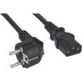 Cabeus PC-186-VDE-1.0-1.2M Кабель питания компьютера (Schuko+C13) (3x1.0), 1.2 м
