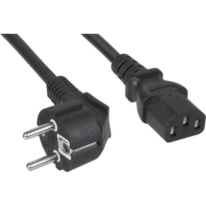 Cabeus PC-186-VDE-1.0-1.2M Кабель питания компьютера (Schuko+C13) (3x1.0), 1.2 м