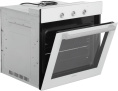 Духовой шкаф электрический Simfer B6EC16016,  58л,  дверца с 2 стеклами,  белый