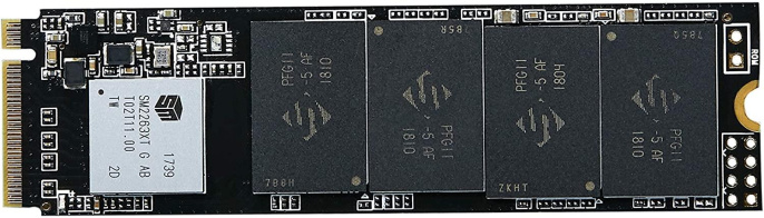 SSD накопитель KINGSPEC NE-128 128ГБ, M.2 2280, PCIe 3.0 x4, NVMe, M.2