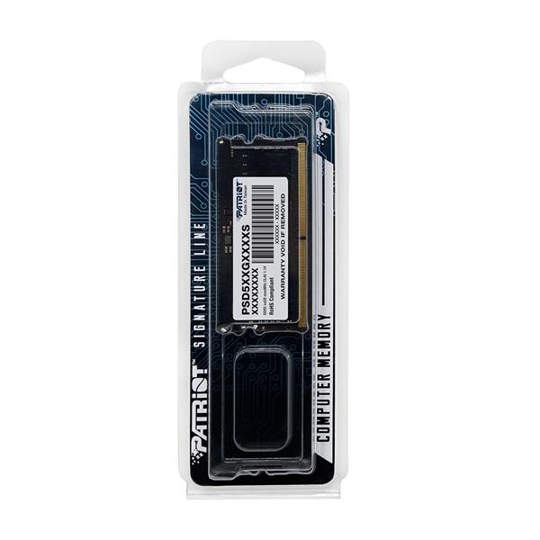 Оперативная память Patriot PSD516G520081S DDR5 SODIMM 16GB PC5-41600 CL42