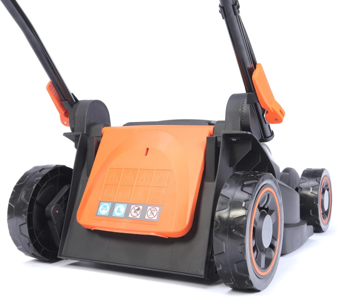 PATRIOT PT1534E Lux Газонокосилка электрическая [512301434] { 1500ВТ, 34см, 35л }