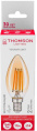 Лампа филам. Thomson Filament TH-B2116 11Вт цок.:E14 свеча 220B св.свеч.бел.теп. Candle упак.:1шт