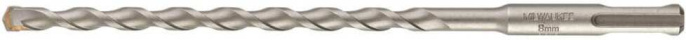 Бур Milwaukee SDS+ Contractor 8x210 (4932471229) (твердосплавный наконечник, с 2 режущими кромками, двухспиральная конструкция)