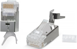 Коннектор RJ45 8P8C Cat.6a, 7, 7а Cabeus 8P8C-SH-C7(1.5)-TWP экранированный