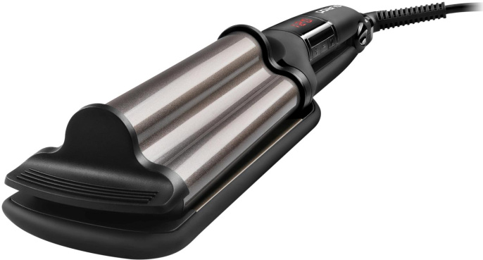 Щипцы Polaris PHS 5095TAi wave Argan Therapy PRO 80Вт черный макс.темп.:220С покрытие:турмалиновое PHS 5095TAI