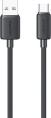 Кабель Usams US-SJ688 Type-C 3A Striped Data Cable-KY Series 1m Черный (SJ688USB01)