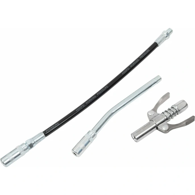 Профессиональный плунжерный шприц Inforce с быстросъёмом шланг+трубка 690атм, 520см3 08-09-15