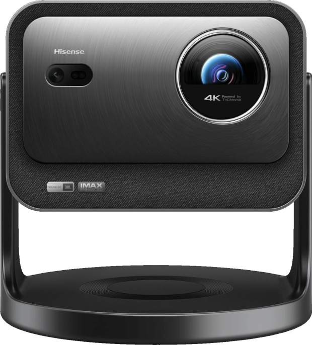 Проектор Hisense/ 65~300", Projector Triple-Chroma, 4K UHD, 25 000ч, 2500Лм, 4K@60Hz, 2K@240Hz, 2K@120Hz, VIDAA U9, 2х10Вт, Voice assistant, Bluetooth, WiFi, AirPlay 2, 2HDMI, 2USB, серебристый (C3)