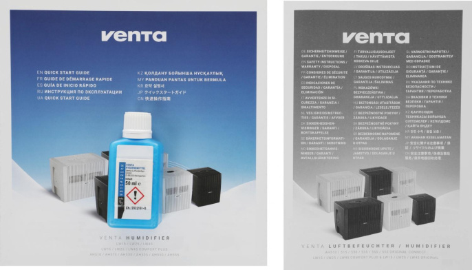 Мойка воздуха Venta Comfort plus LW45 8Вт белый LW45 COMFORT PLUS WEISS