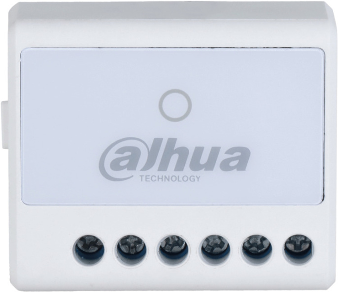 Беспроводное реле Dahua DHI-ARM7011-W2 (настенное крепление, материал корпуса: ПК + ABS, 10%-90%, от -10 °C до +55 °C, 7-24 В, AES128, 433,1 МГц–434,6 МГц)