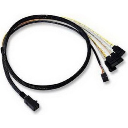 Кабель ACD Cable ACD-SFF8643-SATASB-08M, INT SFF8643-to-4*SATA+SB HDmSAS -to- 4*SATA+SideBand internal cable 75cm аналог LS [6709080-75]