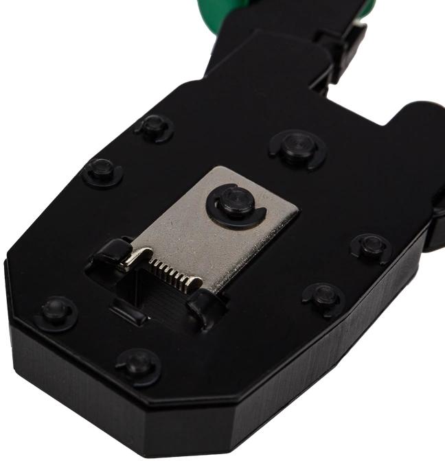Инструмент обжимной Rexant (12-3441) для RJ-45/RJ-12/RJ-11 зеленый