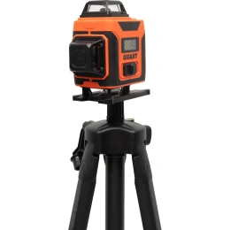 Профессиональный лазерный уровень Gigant 4D 16 линий + телескопическая штанга 3.6 м + штатив 1.5 м GBLL-6