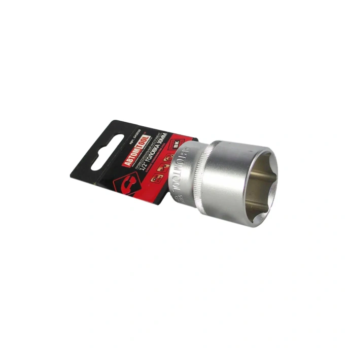 Головка 6-гранная РROFFI (30 мм; 1/2"; DIN3124; CrV) ABTOMTOOL 542030