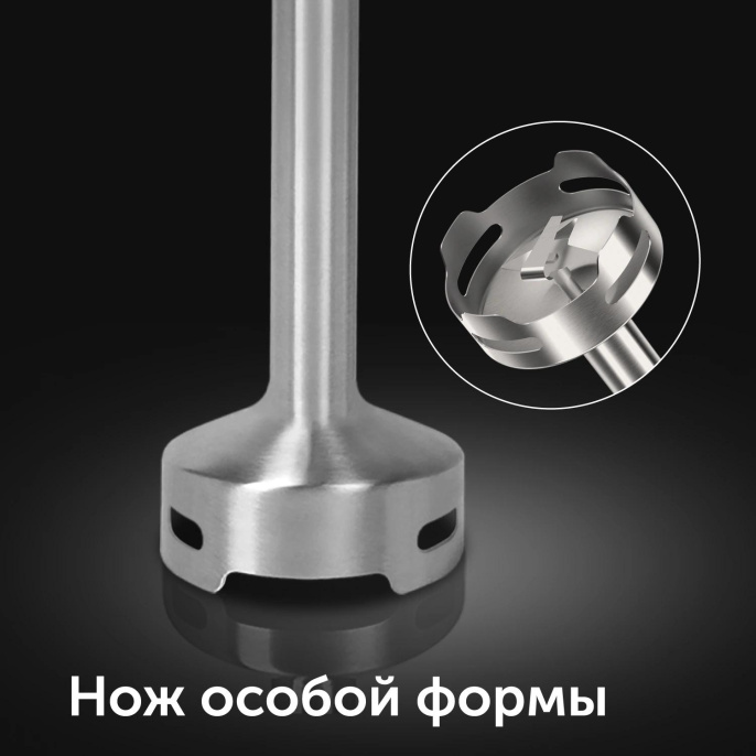 Блендер погружной Red Solution HB2901 1200Вт серебристый/черный