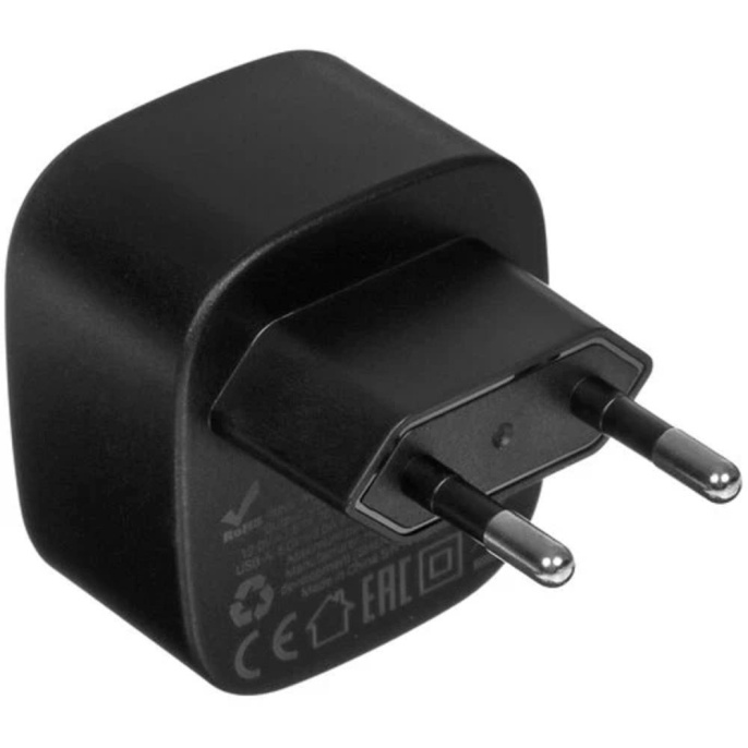 HOCO CS32A/ Сетевое ЗУ/PD + QC 3.0/ 2 USB: Type-C + Type-A/ Выход: 20W/ черный
