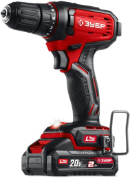 Дрель-шуруповерт Зубр ДШУ-40-21 40Вт аккум. патрон:быстрозажимной