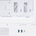 Корпус HSPD M310, Mesh Mini-tower, White, TG, 0.4 SPCC, 3x120mm ARGB mATX, mITX 180/280/160mm 1x2.5", 1x3.5", 4xPCI 2xUSB-A 3.0 452x277x418mm M310-TGWH-ARGB