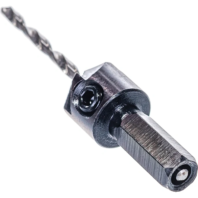 Сверло пилотное 2.38 мм с зенкером для шурупов 3 мм, размер №6 Gigant GT-062