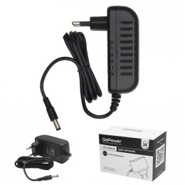 Блок питания GoPower 3.0A 12V 5,5x2,5/12мм импульсный 1/90 (00-00018646)