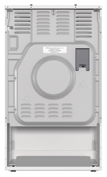 Плита Газовая Gorenje GG5A12WH белый без крышки реш.сталь