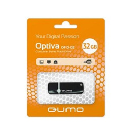 USB 2.0 QUMO 32GB Optiva 02 Black [QM32GUD-OP2-black]