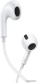 Наушники Baseus NGCR020002 Encok 3.5mm lateral in-ear Wired Earphone H17 White (с микрофоном, вставные, портативные, 20-20000 Гц, кабель 1.1 м)