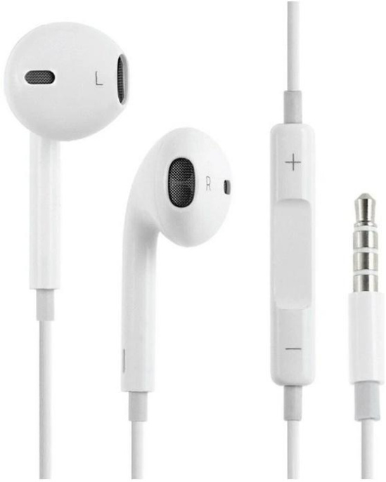 Наушники Hoco M1 Pro, 3.5 мм, внутриканальные, белый