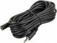 Кабель аудио NingBo JAAC003-5, Jack 3.5 m - Jack 3.5 f , 5м, черный