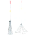 Веерные раздвижные грабли Park HG1191 прутковые 15-зуб.с чер. 270303