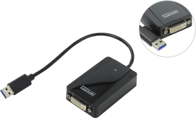 Видеокарта STLab U-1500 RTL USB 3.0 to DVI Adapter