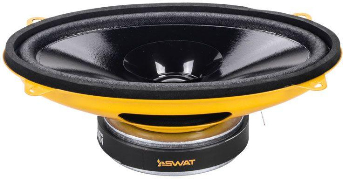 Колонки автомобильные Swat Horn SP-H46v2 без решетки 220Вт 91дБ 4Ом 10x15см 4x6дюйм ком.:2кол. широкополосные однополосные