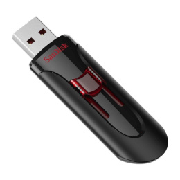 Флешка USB Sandisk Cruzer Glide 16ГБ, USB3.0, черный [sdcz600-016g-g35]