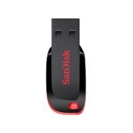 Флешка USB Sandisk Cruzer Blade 16ГБ, USB2.0, черный [sdcz50-016g-b35]