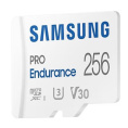 Micro SecureDigital 256GB Samsung PRO ENDURANCE 40/100 Mb/s, adapter MB-MJ256KA/APC