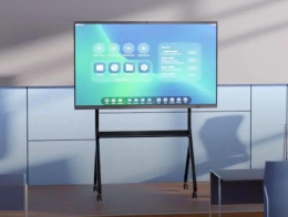 Панель Sber 86" Про Sber 86 серый титан VA LED 6.5ms 16:9 HDMI M/M Cam матовая 350cd 178гр/178гр 3840x2160 DP SPDIF 4K USB 86кг