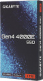 Накопитель SSD Gigabyte PCIe 4.0 x4 1000GB G440E1TB 4000E M.2 2280